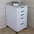 Hanah Home Komoda Duru 1600-48, 40x77,4x55 cm, Bela