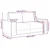 Vidaxl Dvosed roza 160x78x84 cm žamet