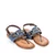 Riccianera Ženske sandale 1013/307 Pelle-Jeans, Plave