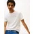 Tommy Jeans Majica črna / bela