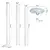 Brilagi - LED Ulična lampa URBANSPARK LED/120W/230V bela IP65