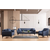 Atelier del Sofa Trosed Belissimo 220x67x95cm Plavi