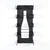 Hanah Home dekorativni metalni stalak za vino Vin Hld-3016, crni