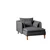 ATELIER DEL SOFA Fotelja Flexy Anthracite