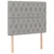 Vidaxl Box spring postelja z vzmetnico svetlo siva 90x190 cm blago
