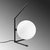 Opviq Stona lampa Luminar-14165, 23x28x42 cm, IP20, Crna