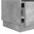 TV ormar Betonska siva 102 x 34,5 x 47 cm Konstruirano drvo