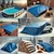 CHOMIK PLAHČA 2 x 3 M (+/- 5%) 50GSM 3%UV MODRA *4072