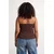 Trendyol Curve Ženska bluza Tbbss26Af00003, Braon