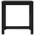 Barski stol crni 102 x 50 x 103,5 cm od konstruiranog drva