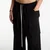 Hlače Rick Owens DRKSHDW Creatch Wide Cargo Drawstring Pants Black L