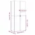 Visoka komoda siva boja betona 80 x 42,5 x 185 cm drvena