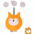 MOMI MoMi igracka Lulu Fox Orange