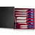 Set kuhinjskih noževa BL-13827 - 9 kom / Crna KP13827