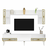 HANAH HOME TV polica Viola White