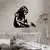 Wallity Zidna dekoracija Banksy Metal 07, 54x72 cm, 1.5 mm, Crna