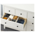 HEMNES Komoda s 8 fioka, belo bajcovano, 160x96 cm
