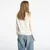 Mikina Comme des Garçons PLAY White Heart Pullover Natural Color L