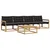 Set vanjskih sofa 5 pcs Bijela i crna 79 x 79 x 37 cm