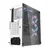 darkFlash DK352 Plus ohišje za računalnik (črno-belo) + 4 ARGB ventilatorji