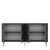 Hanah Home Konzola Arno KB150, 150x75x35 cm, Antracit-srebrne boje