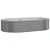 Povišena vrtna gredica od pocinčanog čelika 175x100x36 cm sivi