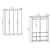 HANAH HOME Ormar Monza 120 White