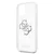 Maska Guess Hc PC 4G Metal Charm za iPhone 12 Pro Max 6.7 srebrna (GUHCP12LKS4GSI)