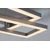 Rabalux Luster Ellinor, LED, 24W, 3000K, 37x22cm, Sivi