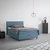 Boxspring Krevet Miami 120/200 cm , tamnoplava