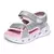 Skechers Sandale za devojčice S Lights Heart Lights Sandal, 303114N-SLPK, Srebrno-roze