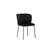 Venture Design Jedilni stol Edina 53x60x77 cm črne barve
