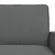 Set sofe 2 pcs Tamno siva 182 x 80 x 82 cm tkanina