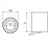 Kanlux 28784 - Spot svetiljka BORD ONE 1xGU10/10W/230V bela