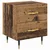 Noćni ormar s ladicama 2 pcs Staro drvo 40 x 35 x 47,5 cm