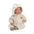 Llorens M844-03 oblačila za dojenčka NEW BORN velikosti 43–44 cm