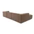 Atelier del Sofa Ugaona garnitura Mora XL 320x69x180cm Braon