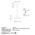 Opviq luster Liana-2042, 1 × E27, bordo