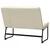 Vidaxl Klop krem 100x75x76 cm blago