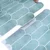 Pernata pločica 10 pcs Zelena 30 x 30 cm Poliuretan i PET