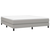 vidaXL Box spring posteljni okvir svetlo siv 160x200 cm blago