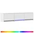 TV ormarić s LED rasvjetom s ladicama Bijeli 165 x 34 x 40 cm