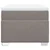 Vidaxl Box spring postelja z vzmetnico taupe 90x200 cm blago
