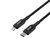 SUPERIOR USB data kabal SU-K105, Cink 27W, 3A, Type C na Lightning Crni