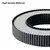 Brilagi - LUMIX LED prigušiva stropna svetiljka LED/48W/230V 3000-6000K crna, prečnika 50 cm + daljinski upravljač
