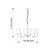 Endon 103315 - Luster na lancu 6xE14/6W/230V sjajni hrom