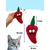 Paws & Whiskers Igračka za mačke Miyav 1010, Crvena