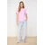 Trendyol Milla Ženska majica TWOSS23TS00000, Roze