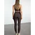 Trendyol Brown Brushed Scuba Full Length Sports Leggings