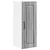vidaXL Stenska kuhinjska omarica 2 pcs Siva Sonoma 30 x 31 x 80 cm